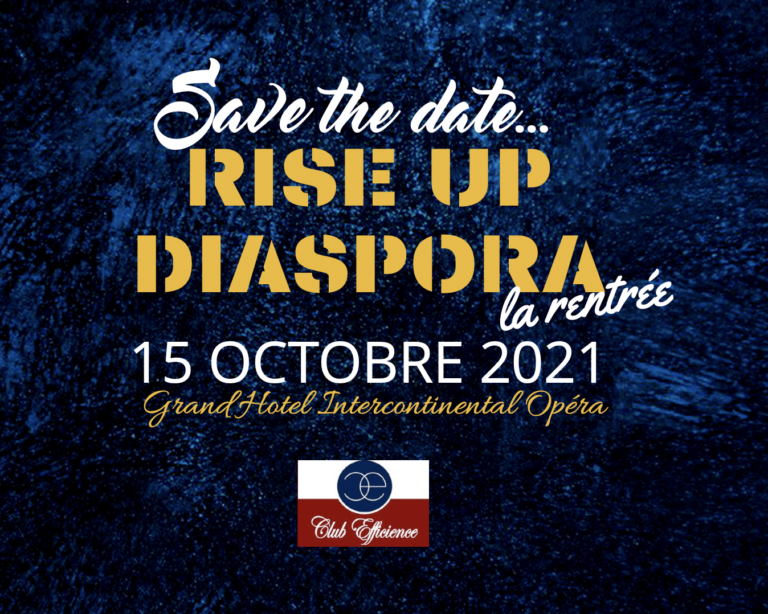 RISE UP DIASPORA – LA RENTREE – 15 oct. 2021